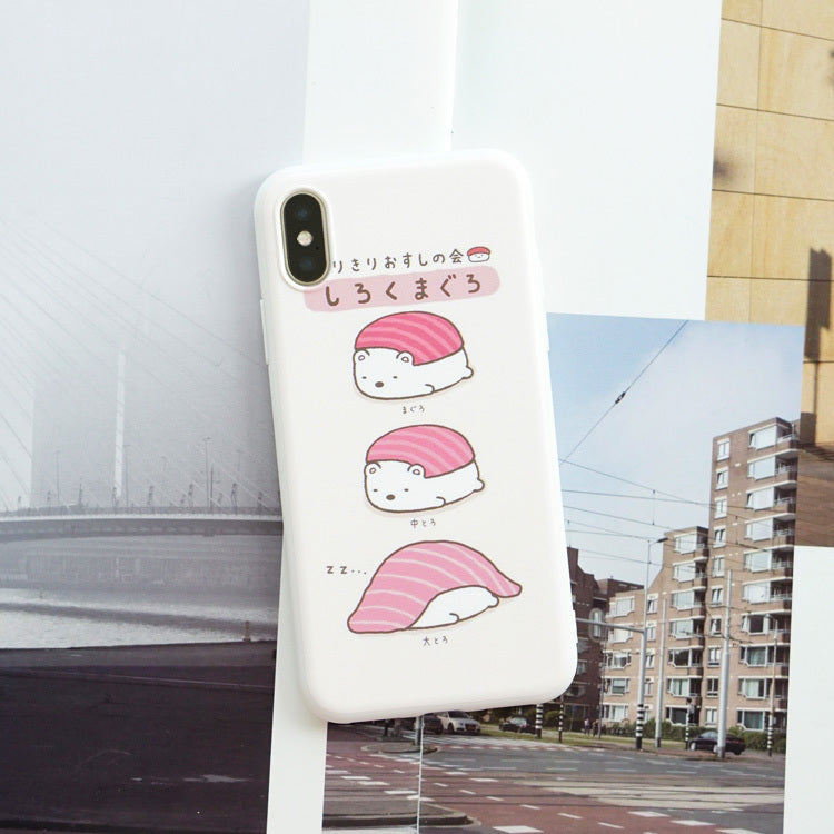Compatible with Apple , Salmon Sushi Xr A Store That Won T Hit The Shell, Is Suitable For Apple 11 Mobile Phone Cases