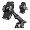 Phone Mount For Car, 4 In 1 Universal Car Phone Holder Mount For Dashboard Air Vent, Super Suction