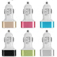 New 3USB car charger USB high-power universal car charger Square aluminum car charger