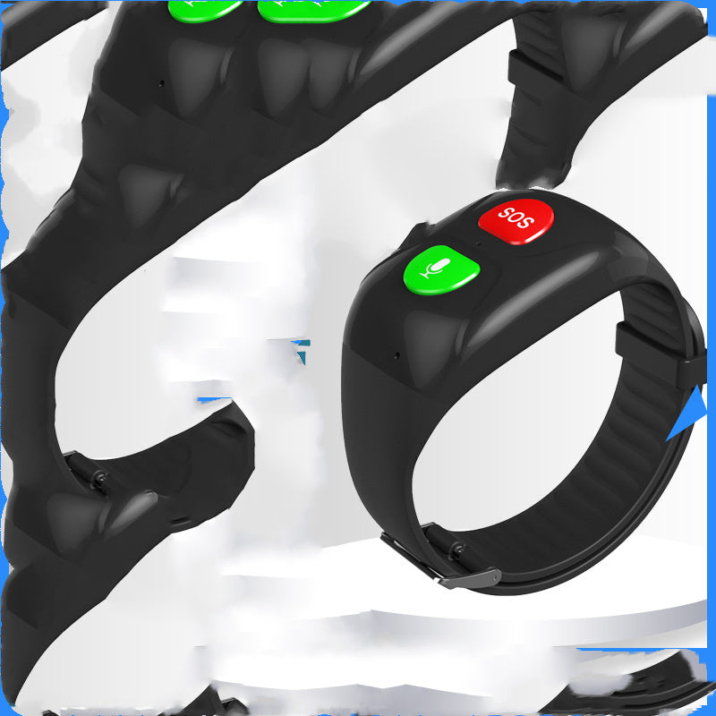 Positioning Bracelet Tracker Waterproof Anti-lost Device Old-age Heart Rate Blood Pressure Health Smart Bracelet