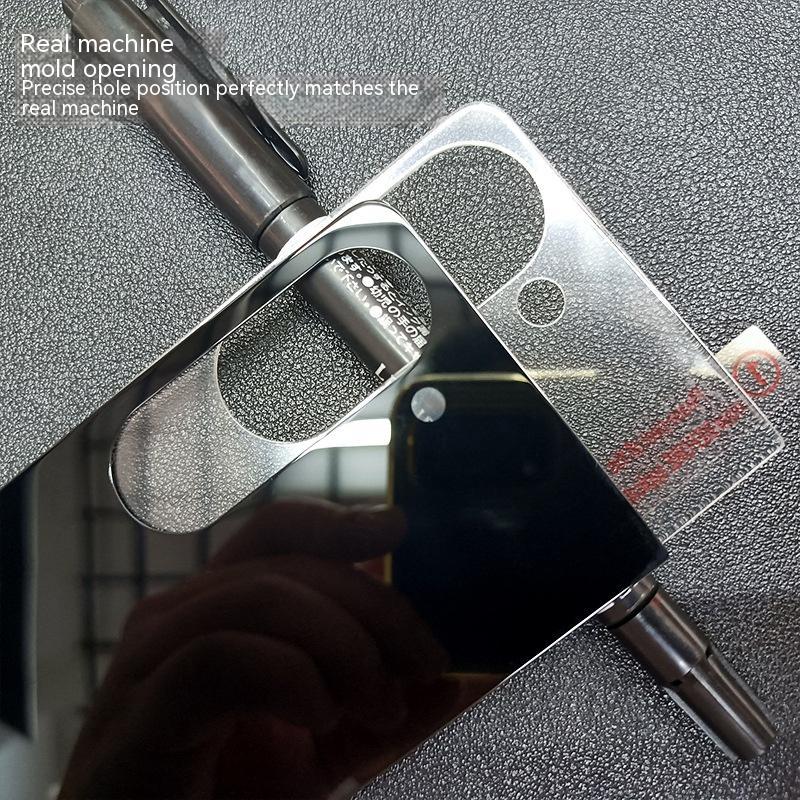 Screen Printed Tempered Glass Protective Rear Film