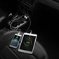 Universal 15W-3.1A Dual USB Car Charger Adapter Aluminum Alloy Fast Car Charging Adapter For IOS Phone XR XS Tablet PC