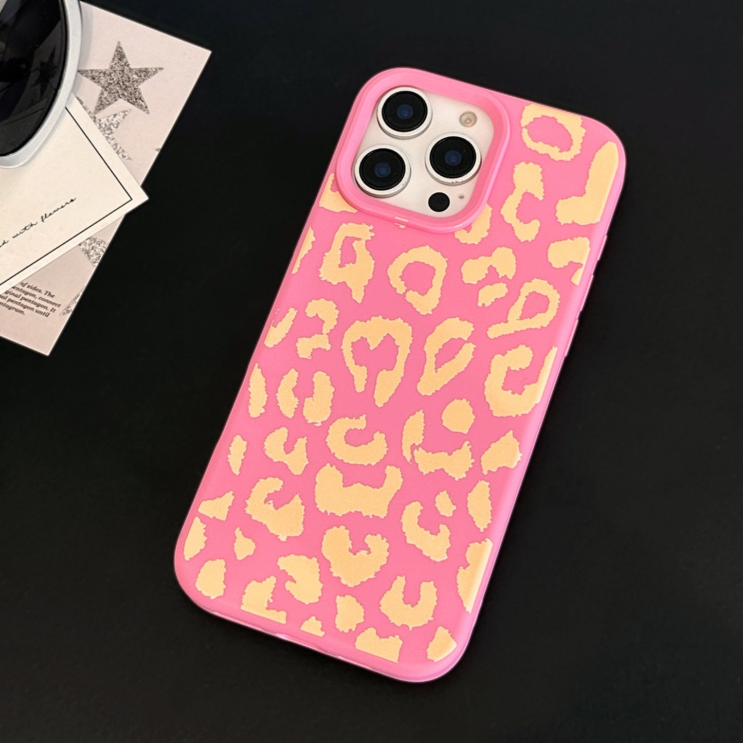 Personalized Leopard Print Trendy Cool Soft Silicone Phone Case