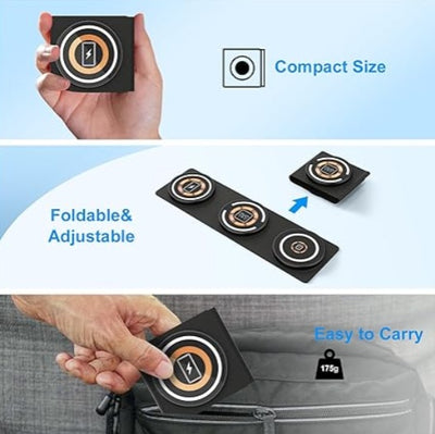 3-In-1 Foldable Wireless Fast Charger