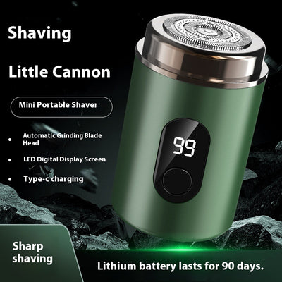 Electric Shaver Men's Mini USB Charging Digital Display