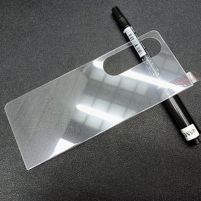 Screen Printed Tempered Glass Protective Rear Film