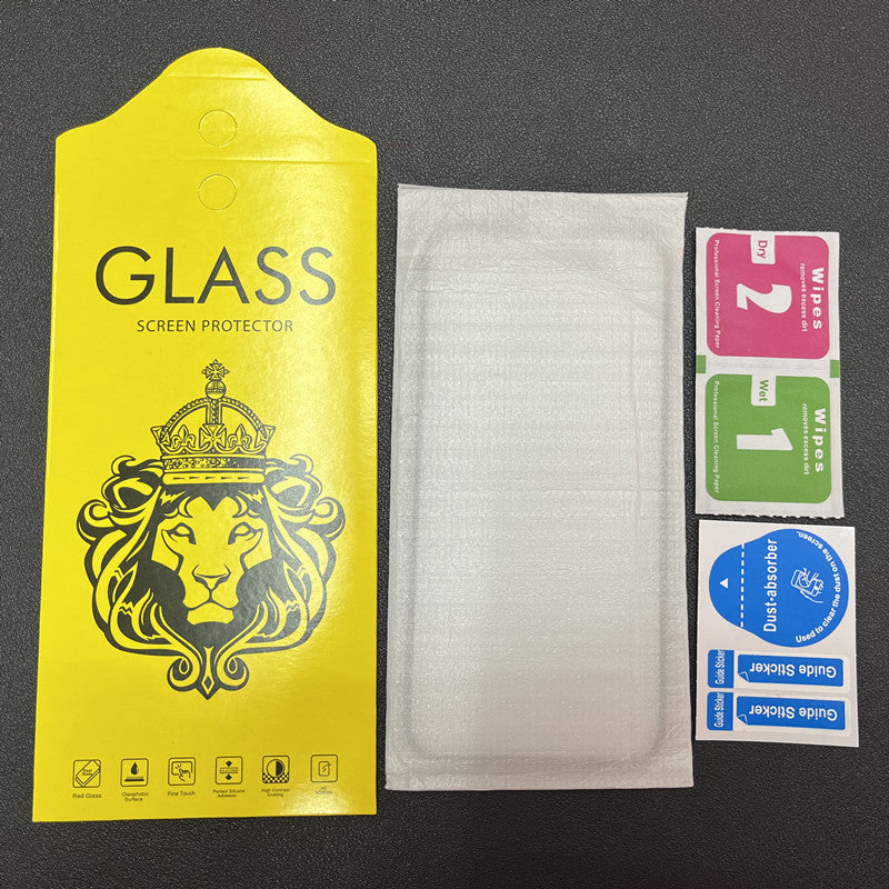 Screen Printed Tempered Glass Protective Rear Film