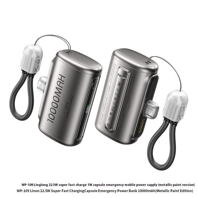 Portable Mini Capsule Power Bank