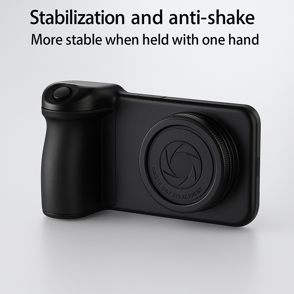 Grip MagSafe avec Déclencheur Bluetooth & Lumière LED