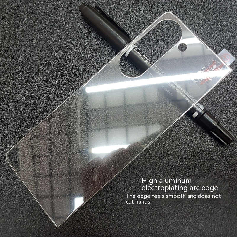 Screen Printed Tempered Glass Protective Rear Film