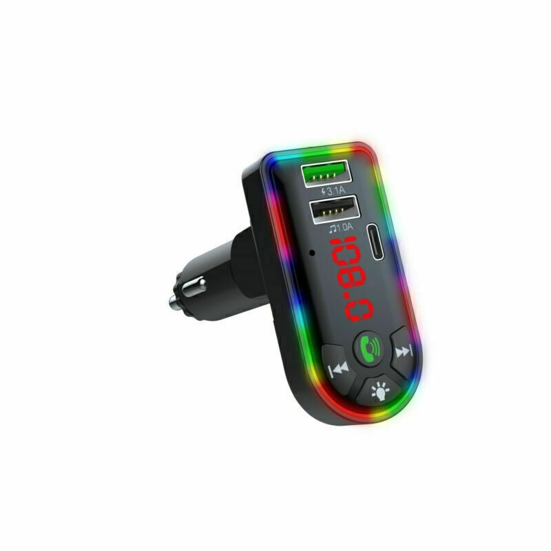 Car Bluetooth 5.0 MP3 Player FM Transmitter Radio 3.1A Fast Charger Adapter Lots