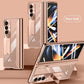 HD Transparent Shatter-resistant With Bracket Shell Film Integrated Phone Case
