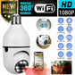 IR E27 Light Bulb Camera 1080P HD Wireless Wifi Smart Home Security Camera