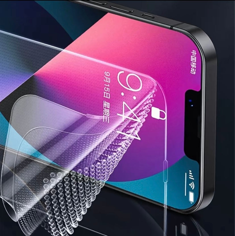 2 Pack For Phone 14, 15 Plus, Pro, Pro Max Matte Screen Protector Glass, HD Clear, Anti Glare, Anti Fingerprint, Shatterproof Sensitive Touch Quick Installation