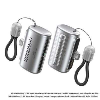 Portable Mini Capsule Power Bank