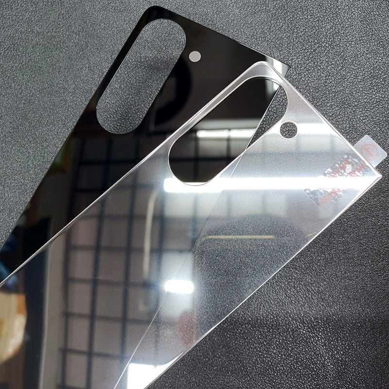 Screen Printed Tempered Glass Protective Rear Film