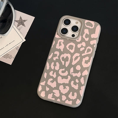 Personalized Leopard Print Trendy Cool Soft Silicone Phone Case