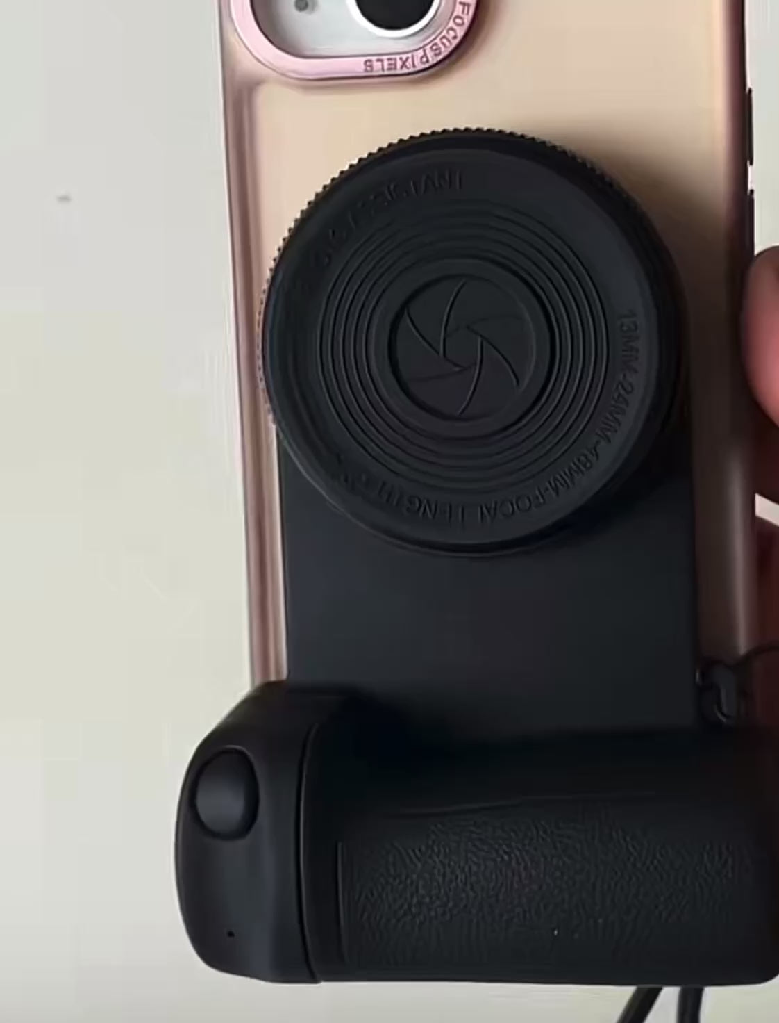 Grip MagSafe avec Déclencheur Bluetooth & Lumière LED